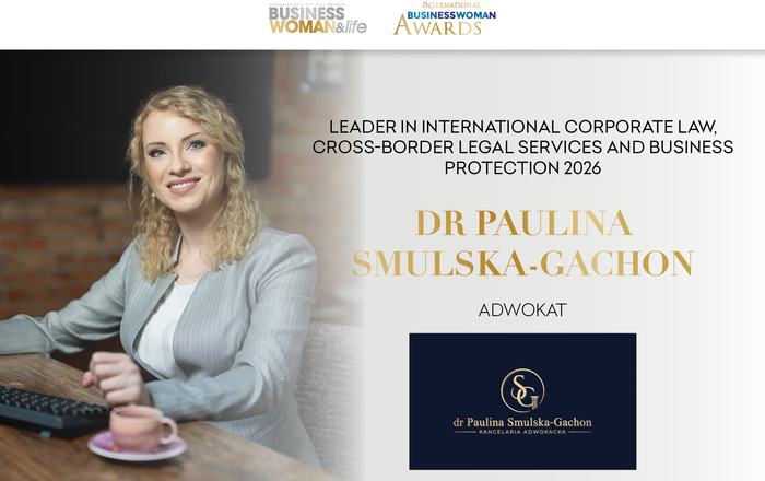 Nominacja do nagrody International Businesswoman Awards